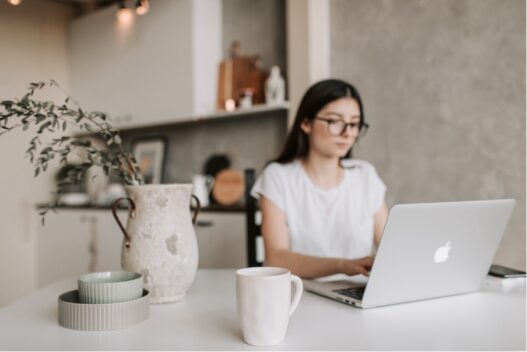 woman balancing work and life